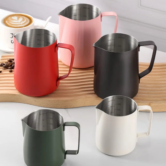 Colorful Latte Art Pitcher